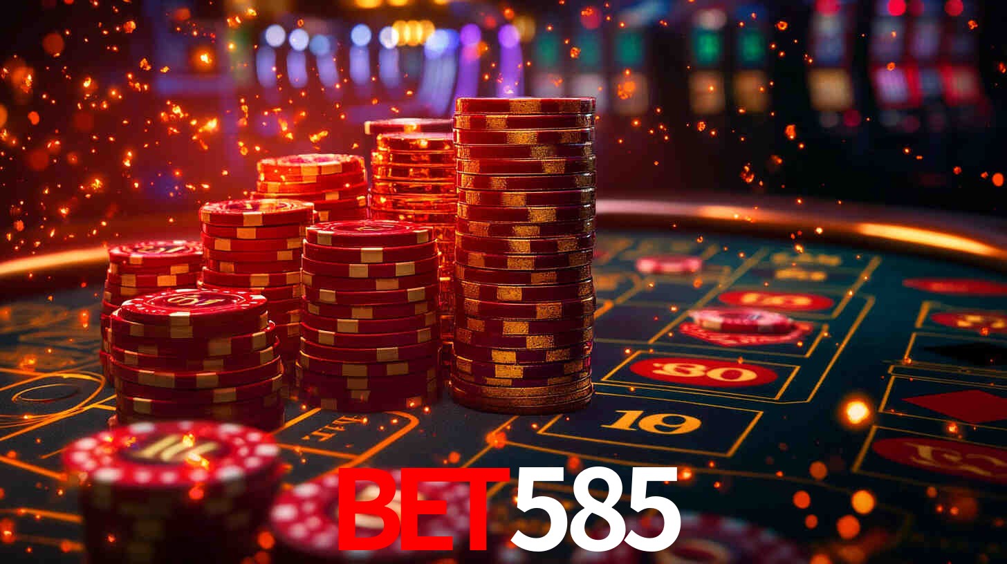 bet585 Logo - Bônus com Rollover Justo